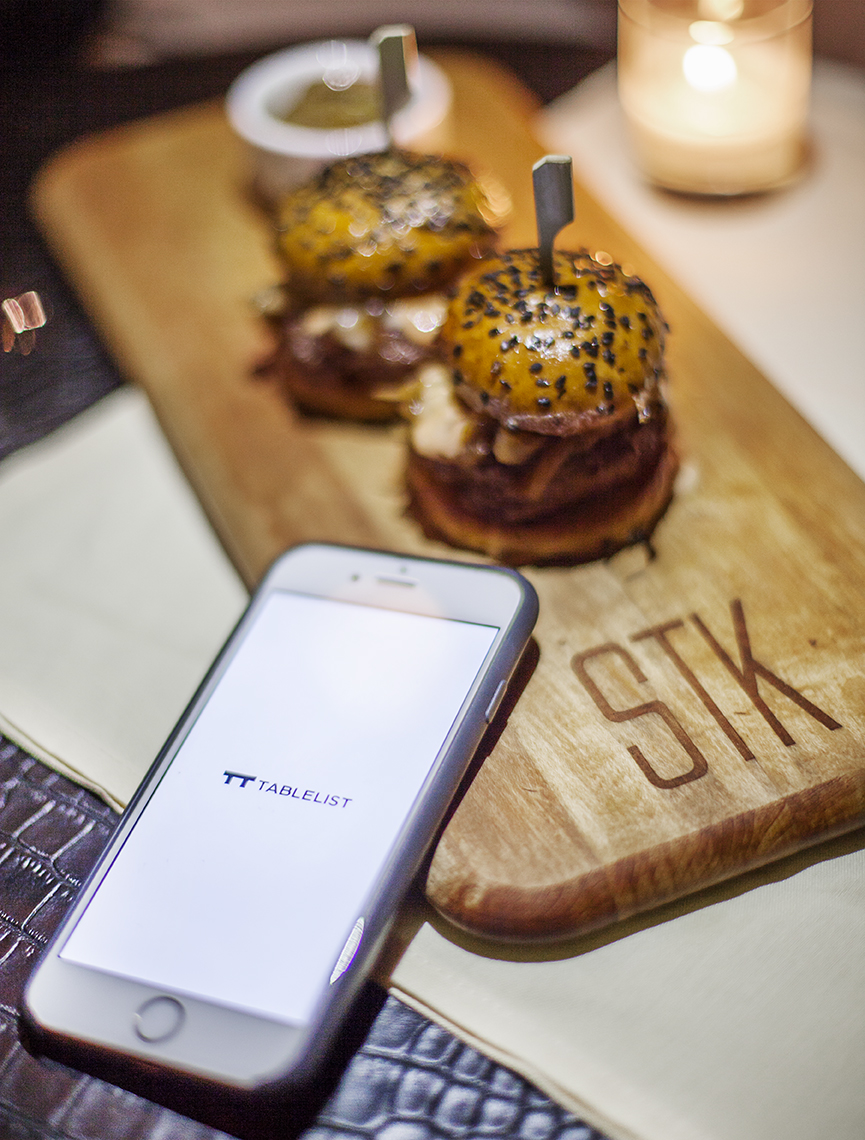 STK mini burgers 