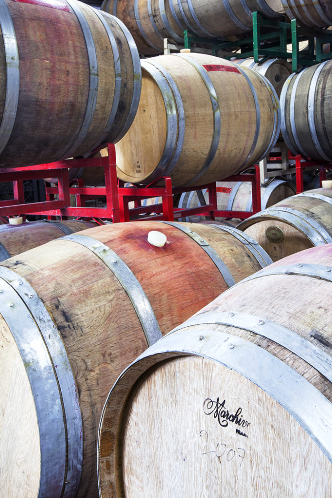 barrel wine tasting 