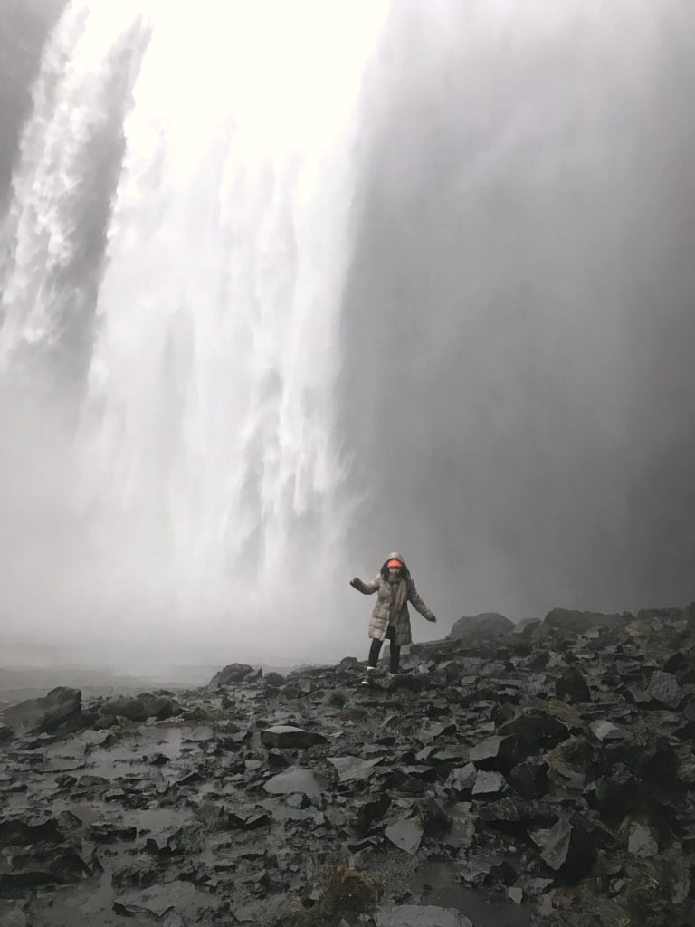 Skógarfoss waterfall