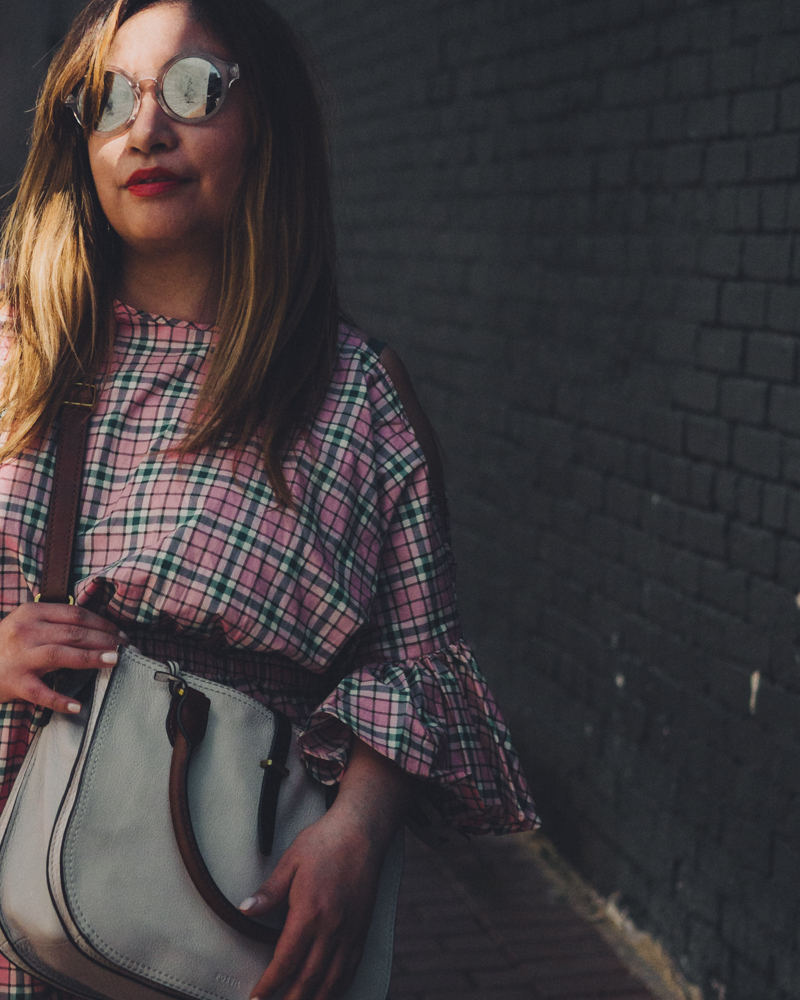 Spring layering, fossil bag